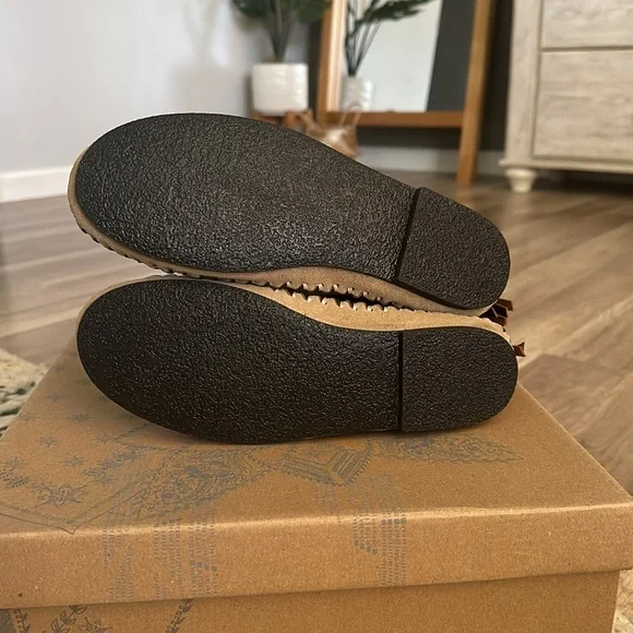 NEW! Free People Coronado Mocc Lace Up Buckle Moccasin Boots size 8 - Picture 7 of 8